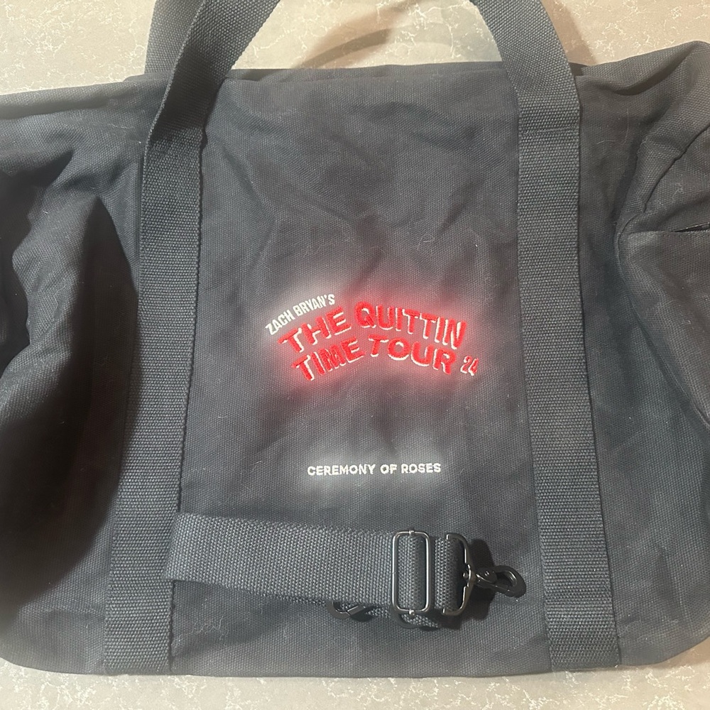 Zach Bryan 2024 CREW Issued Duffel Bag